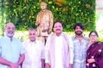 Akkineni Nageswara Rao, Akkineni Nageswara Rao, anr statue inaugurated, Akkineni nageswara rao