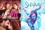 Ranbir Kapoor, Ranbir Kapoor, ae dil hai mushkil and shivaay four days collections, Sayesha saigal