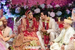 Akash Ambani and Shloka Mehta wedding, shloka ambani, akash ambani shloka mehta gets married in a star studded affair, Ootd