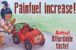 Dairy, Tweet, amul back at it again with a witty tagline for increased petrol prices, Excise duty