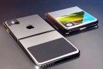 Apple Foldable iPhone expected price, Apple Foldable iPhone leaked videos, apple s foldable iphone to sport 7 74 inch inner screen, Patents