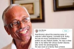 indians in pakistan, indian origin, indian origin pakistani leader b m kutty dies at 89, Shashi tharoor