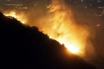 California Wildfire 2025, California Wildfire in Los Angeles, fresh fire erupts in los angeles, Fighter