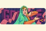 google doodle, 86th birth anniversary, google celebrates madhubala s 86th birth anniversary, Raj kapoor