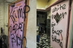 Restaurant, Restaurant, indian restaurant vandalized in new mexico hate messages like go back scribbled on walls, Hate crimes