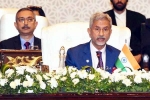 S Jaishankar breaking news, S Jaishankar updates, jaishankar takes a dig at china and pakistan at sco meeting, Tana