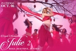 Julie 2 posters, release date, julie 2 hindi movie, Raai laxmi