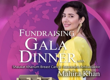 Fundraising Gala Dinner with Mahira Khan