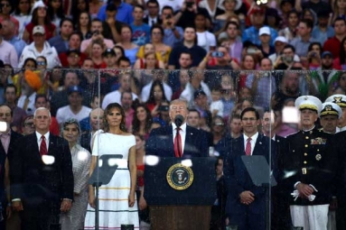 Trump Celebrates American Independence Day with Massive Military Parade