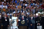 us independence year, trump celebrates american independence day, trump celebrates american independence day with massive military parade, American independence day