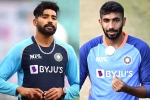 Mohammed Siraj new updates, Mohammed Siraj India, mohammed siraj replaces injured jasprit bumrah, Deepak chahar