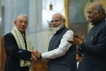 yohei sasakawa, ekal abhiyan trust, president ram nath kovind confers gandhi peace prize for years 2015 2018, Nelson mandela