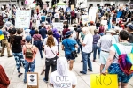 USA Protests against Trump latest, USA Protests against Trump breaking updates, thousands of protesters take to streets in usa against trump s policies, Hit 2