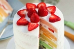 baking, recipe, rainbow cake easy recipe make at home, Rainbow