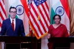 Steven Mnuchin, Nirmala Sitharaman, us seeks further relaxation in india fdi policy, Fdi policy