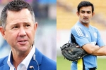 Ricky Ponting Vs Gautam Gambhir, Ricky Ponting Vs Gautam Gambhir controversy, ricky ponting fires back at gautam gambhir, Test match