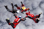 Skydiving latest breaking, Skydiving places, seven top places for skydiving in the world, Together