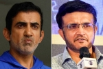Sourav Ganguly and Gautam Gambhir about Team India, Sourav Ganguly and Gautam Gambhir news, sourav ganguly sends clear warning to gautam gambhir, Team india