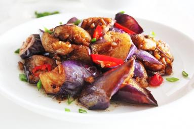 Tasty Stir-fried Brinjal!