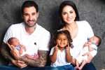 Sunny Leone, Sunny Leone, sunny leone adopts two baby boys, Daniel weber