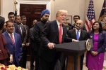 Trump, Indian Americans, trump praises india americans for playing incredible role in his admin, Brett kavanaugh