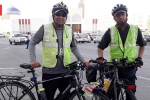 india to mecca by cycle, hajj on bicycle from india, two indian men cycling to mecca for haj while fasting for ramadan, Hajj