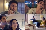 ranbir kapoor and deepika padukone movies, deepika ranbir love story, watch deepika and ranbir s new commercial with adorable chemistry is something you shouldn t give a miss, Dimple kapadia