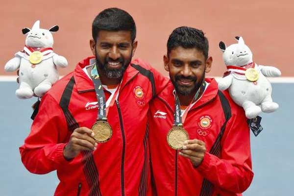 Asian Games 2018: Rohan Bopanna, Divij Sharan Clinch Men's Doubles Gold in Tennis