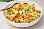 bhel puri recipe hebbar's kitchen, bhel puri, bhel puri recipe, Indian snack