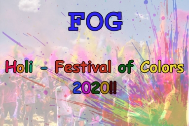 FOG Holi - Festival of Colors 2020